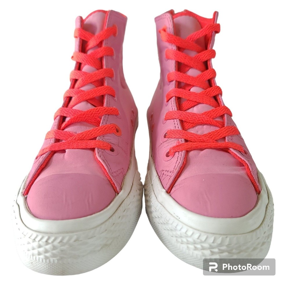 Converse Chuck Taylor Pink All Star Kids Size 5 Skater Shoes Sneakers 244249C - Picture 5 of 11